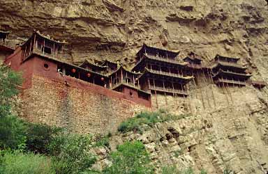 Hanging Monastery, Shanxi, China, Jacek Piwowarczyk, 1994-1997