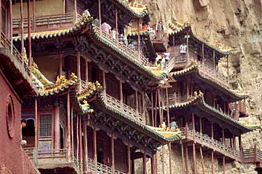 Hanging Monastery, Shanxi, China, Jacek Piwowarczyk, 1994-1997