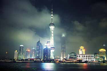 SHANGHAI AT NIGHT 