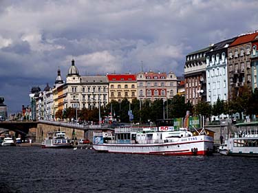 Along Vltava River, Prague, Czech Republic, Jacek Piwowarczyk, 2008