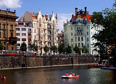 ALONG VLTAVA RIVER