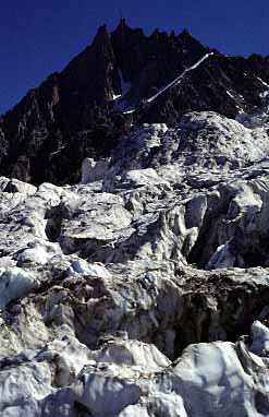 Bosson Glacier, Chamonix, France, Jacek Piwowarczyk 1991