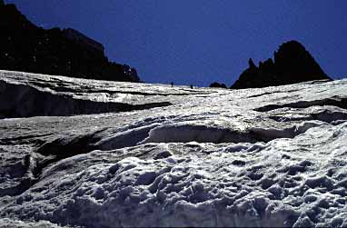 Bosson Glacier, Chamonix, France, Jacek Piwowarczyk 1991