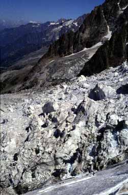 Bosson Glacier, Chamonix, France, Jacek Piwowarczyk 1991