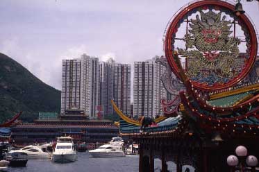 Aberdeen Harbour, Hong Kong, China, Jacek Piwowarczyk, 2004