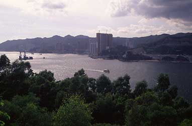 Tsing Ma Bridge View Point, Hong Kong, China, Jacek Piwowaczyk, 2004