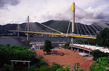 Tsing Ma Bridge View Point, Hong Kong, China, Jacek Piwowaczyk, 2004