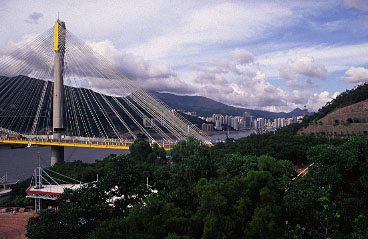 Tsing Ma Bridge View Point, Hong Kong, China, Jacek Piwowaczyk, 2004