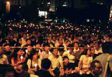 June 4 Victoria Park Vigil, Hong Kong, Jacek Piwowarczyk, 4 June 1999