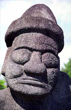 Tolharubang, Cheju Folk Village, Cheju Island, South Korea, 1999