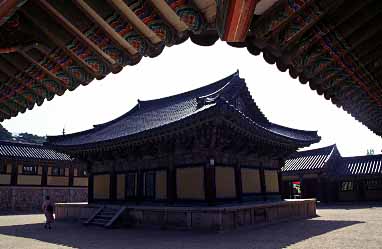 Kyongju, Pulguksa Temple, South Korea, Jacek Piwowarczyk, 1999