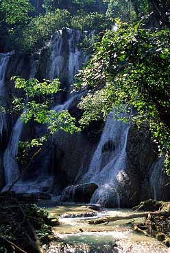Kuang Si Falls, Laos, Jacek Piwowarczyk, 2000