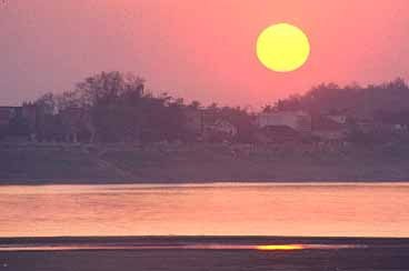 Vientiane, Mekong River, Laos, Jacek Piwowarczyk, 2000