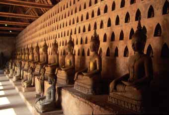 Vientiane, Wat Si Saket, Laos,  Jacek Piwowarczyk, 2000