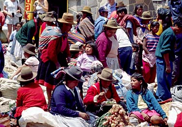 Pisac Town Market