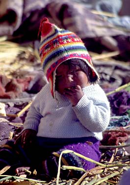 Uros Island, Lake Titicaca, Peru, Jacek Piwowarczyk, 1998