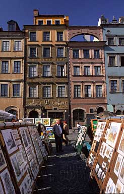 Old Town Square, Warsaw, Poland, Jacek Piwowarczyk 2005