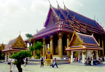 Wat Phra Kaew, Bangkok, Thailand, Jacek Piwowarczyk 1995