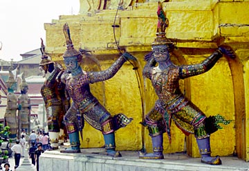 Wat Phra Kaew, Bangkok, Thailand, Jacek Piwowarczyk 1995