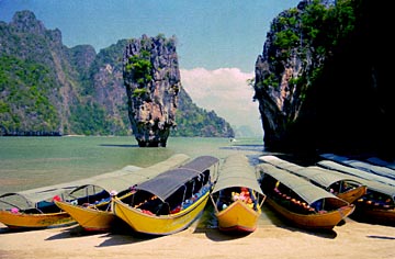 Phang Nga Bay, James Bond Island, Thailand, Jacek Piwowarczyk, 1995