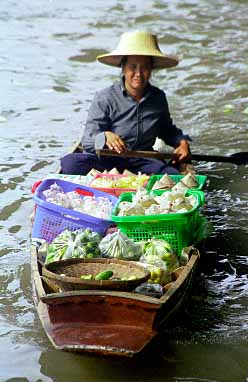 Damnoen Sandual Floating Market, Thailand, Jacek Piwowarczyk, 1995