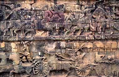 Terrace of the Lepper King, Angkor Thom, Cambodia, Jacek Piwowarczyk, 2000