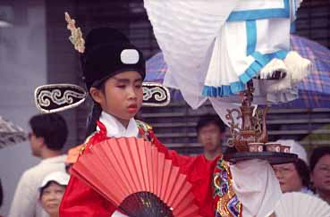 Bun Festival, Cheung Chau Island, Hong Kong, Jacek Piwowarczyk 1999