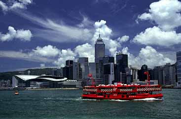 Wan Chai from Central Piers, Hong Kong, Jacek Piwowarczyk, 1999