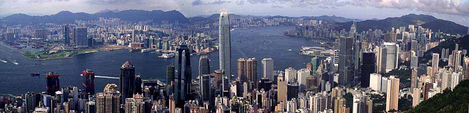 Victoria Peak, Hong Kong, China, Jacek Piwowarczyk 2003
