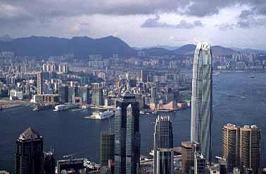 Victoria Peak, Hong Kong, China, Jacek Piwowarczyk 2003
