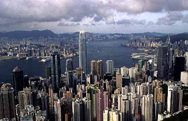 Victoria Peak, Hong Kong, China, Jacek Piwowarczyk 2003