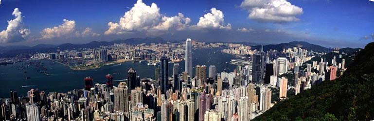 Victoria Peak, Hong Kong, China, Jacek Piwowarczyk, 2003