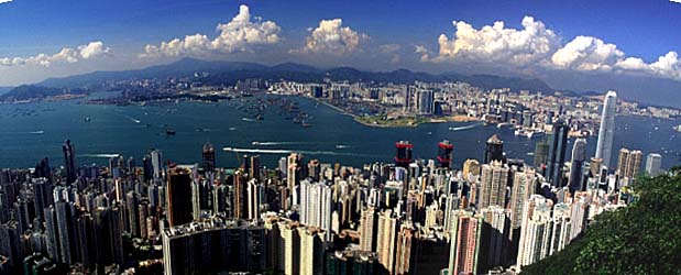 Victoria Peak, Hong Kong, China, Jacek Piwowarczyk, 2003