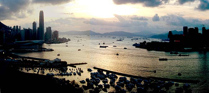 Victoria Harbour, Hong Kong, China, Jacek Piwowarczyk, 2006
