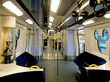 MTR train, Lantau Island, Hong Kong, China, Jacek Piwowarczyk, 2006