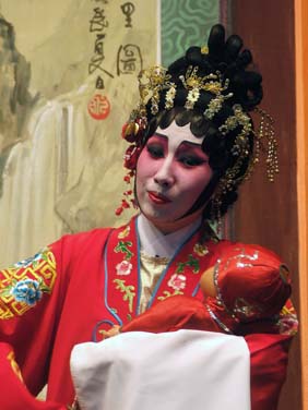 Cantonese Opera, Mui Wo, Lantau Island, Hong Kong, China, Jacek Piwowarczyk, 2007