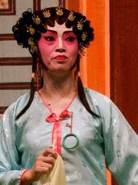 Cantonese Opera, Mui Wo, Lantau Island, Hong Kong, China, Jacek Piwowarczyk, 2007