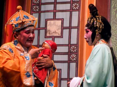 Cantonese Opera, Mui Wo, Lantau Island, Hong Kong, China, Jacek Piwowarczyk, 2007
