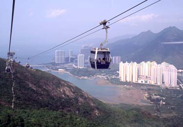 Tung Chung - Ngong Ping Cable Car, Lantau Island, Hong Kong, China, Jacek Piwowarczyk 2007