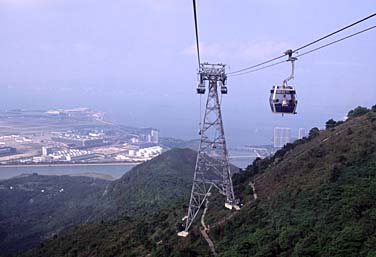Tung Chung - Ngong Ping Cable Car, Lantau Island, Hong Kong, China, Jacek Piwowarczyk 2007