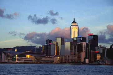 Wan Chai from Central Piers, Hong Ko
