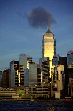 Wan Chai from Central Piers, Hong Ko
