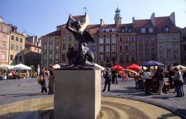 Old Town Square, Warsaw, Poland, Jacek Piwowarczyk 2005