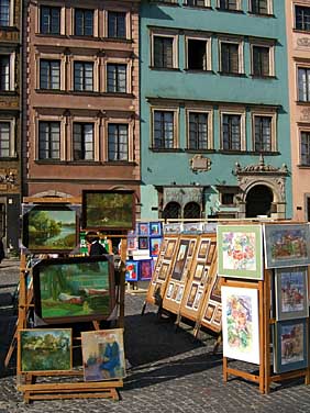 Old Town Square, Warsaw, Poland, Jacek Piwowarczyk 2005
